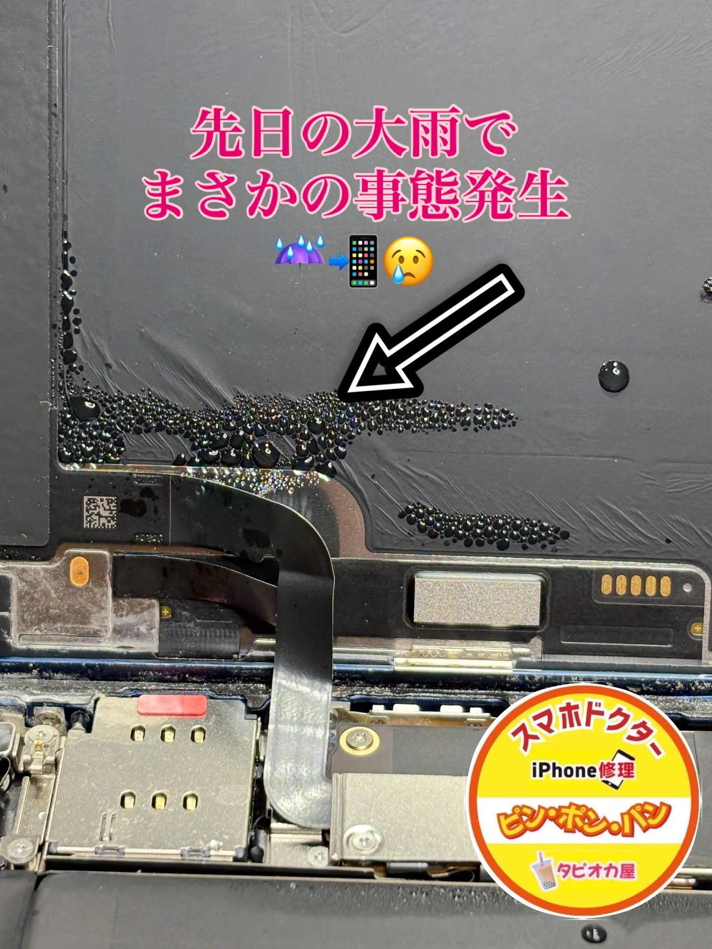 『基盤洗浄😢』